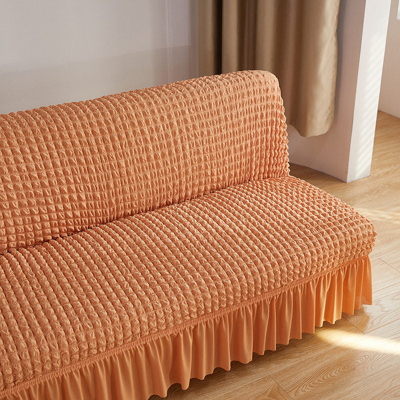 11color chiffon block sofa cover