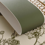 glorious green shadow flower table mat