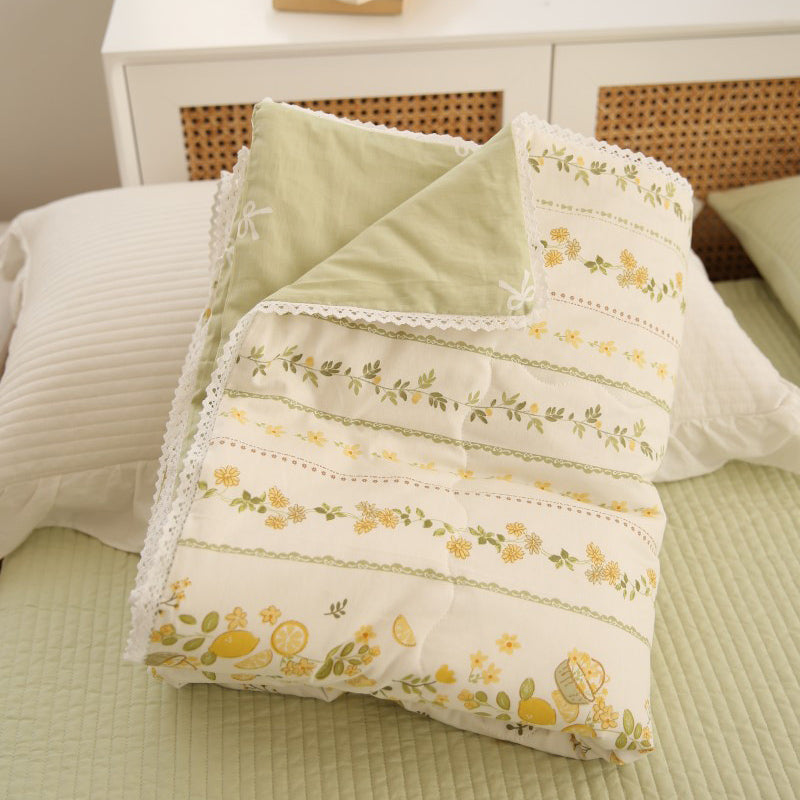 10design summer floral quilt