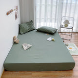 19color simple mattress sheet & pillow sheets set