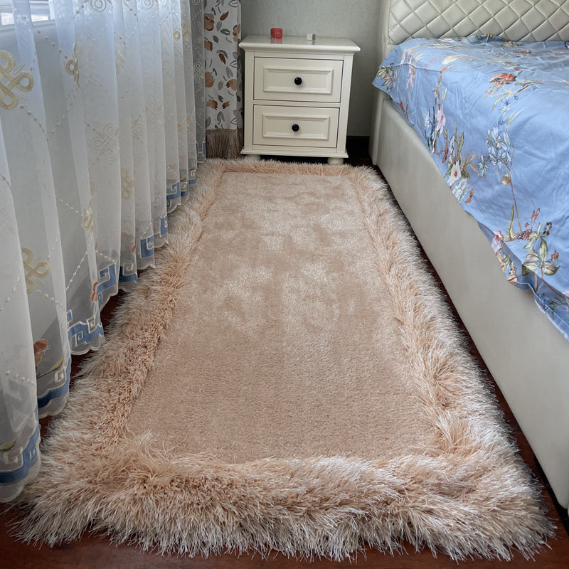 9color frill fringe square carpet