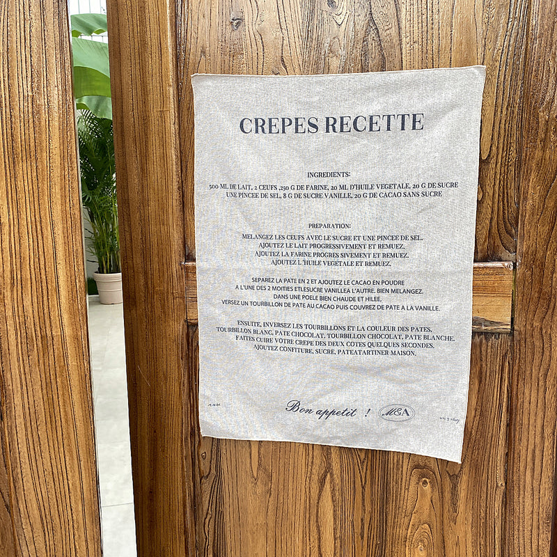 crepes recette tapetry