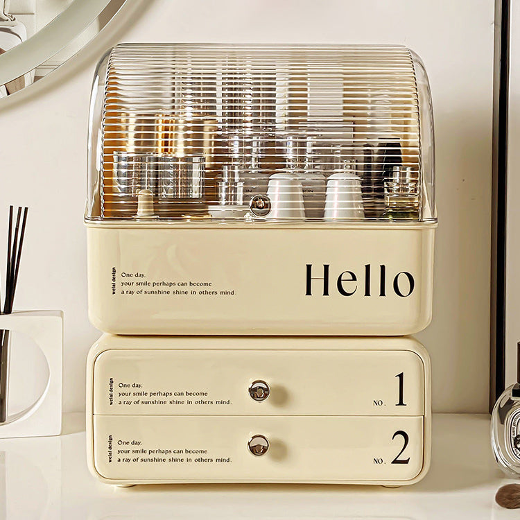 3design large capacity cosmetic storage