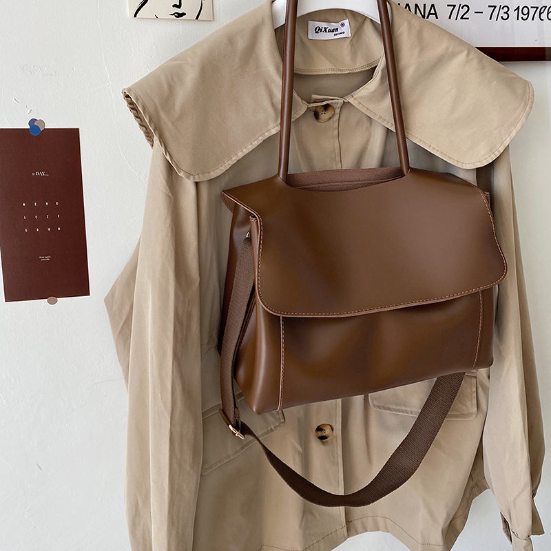 【大人気】retro 2way leather bag