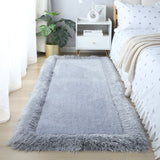 9color frill fringe square carpet