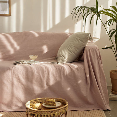 3color colorful cotton sofa cover