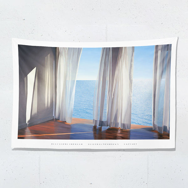 sea view tapestry