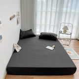 19color simple mattress sheet & pillow sheets set