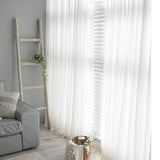 simple white curtain