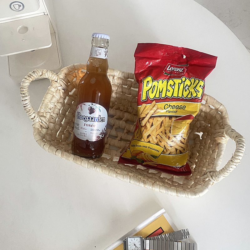3size natural storage basket