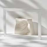unique face vase