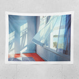 wind blow curtain tapestry