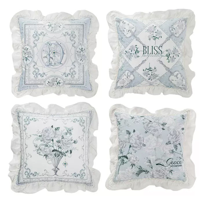 4design crystal blue cushion